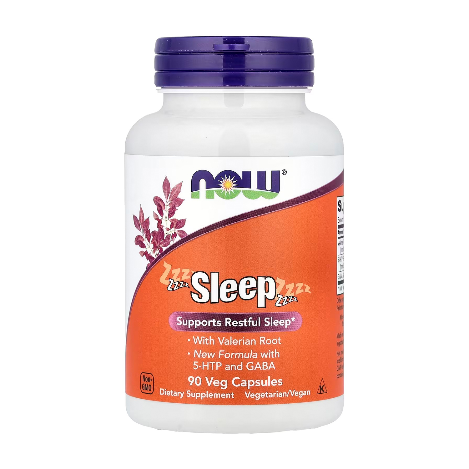 NOW® Sleep (90 Veg Caps) 1 NOW® Sleep (90 Veg Caps) - Image 1